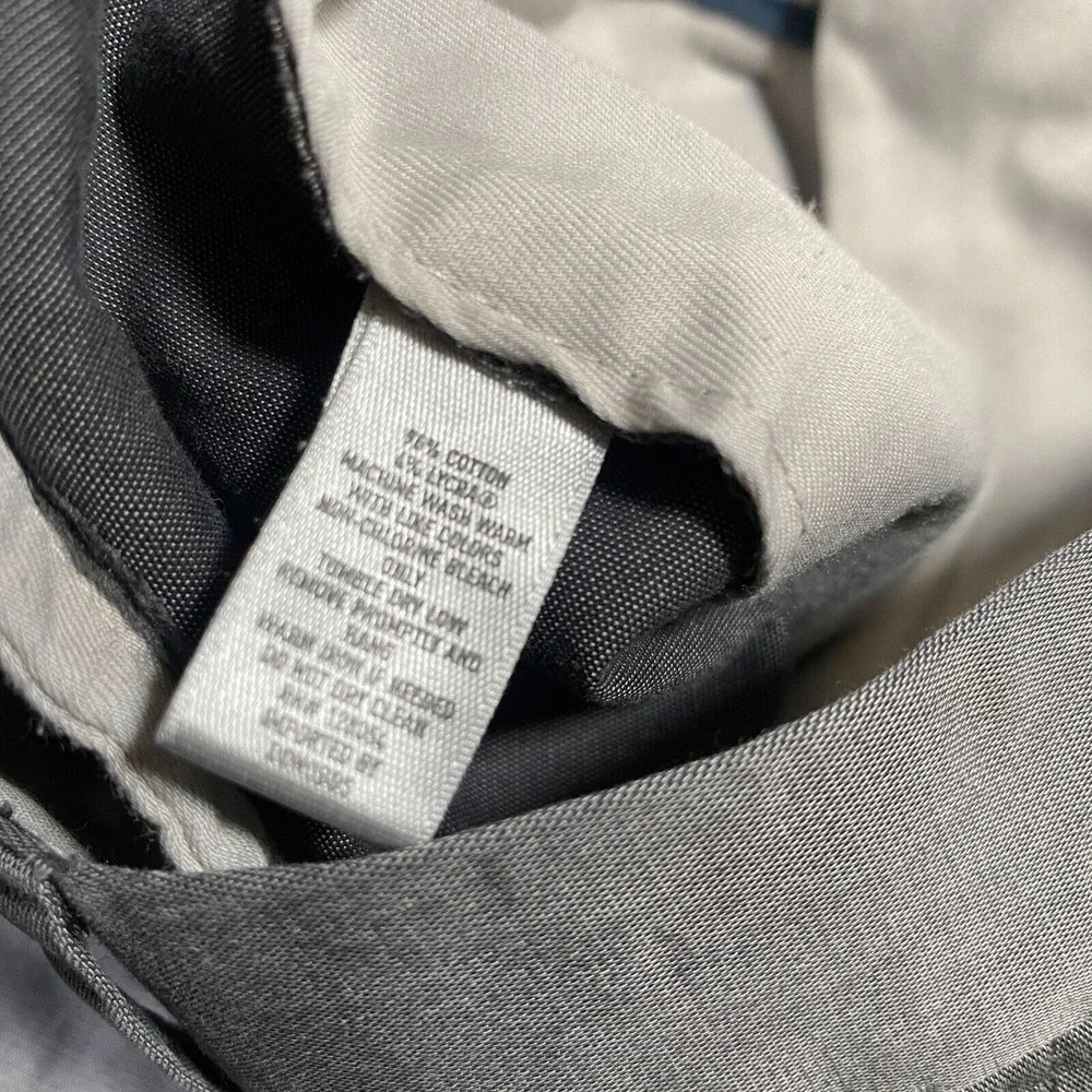 Bonobos Weekday Warriors Tuesday Chino Pants Mens Size 31x32 (Fits 31x29) Grey